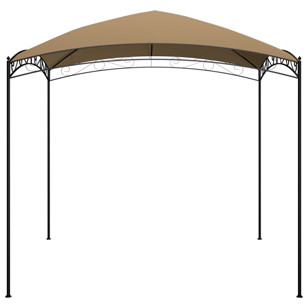 Gazebo 3x3x2,65 m Grigio Talpa 180 g/m² 313907