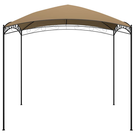 Gazebo 3x3x2,65 m Grigio Talpa 180 g/m² 313907