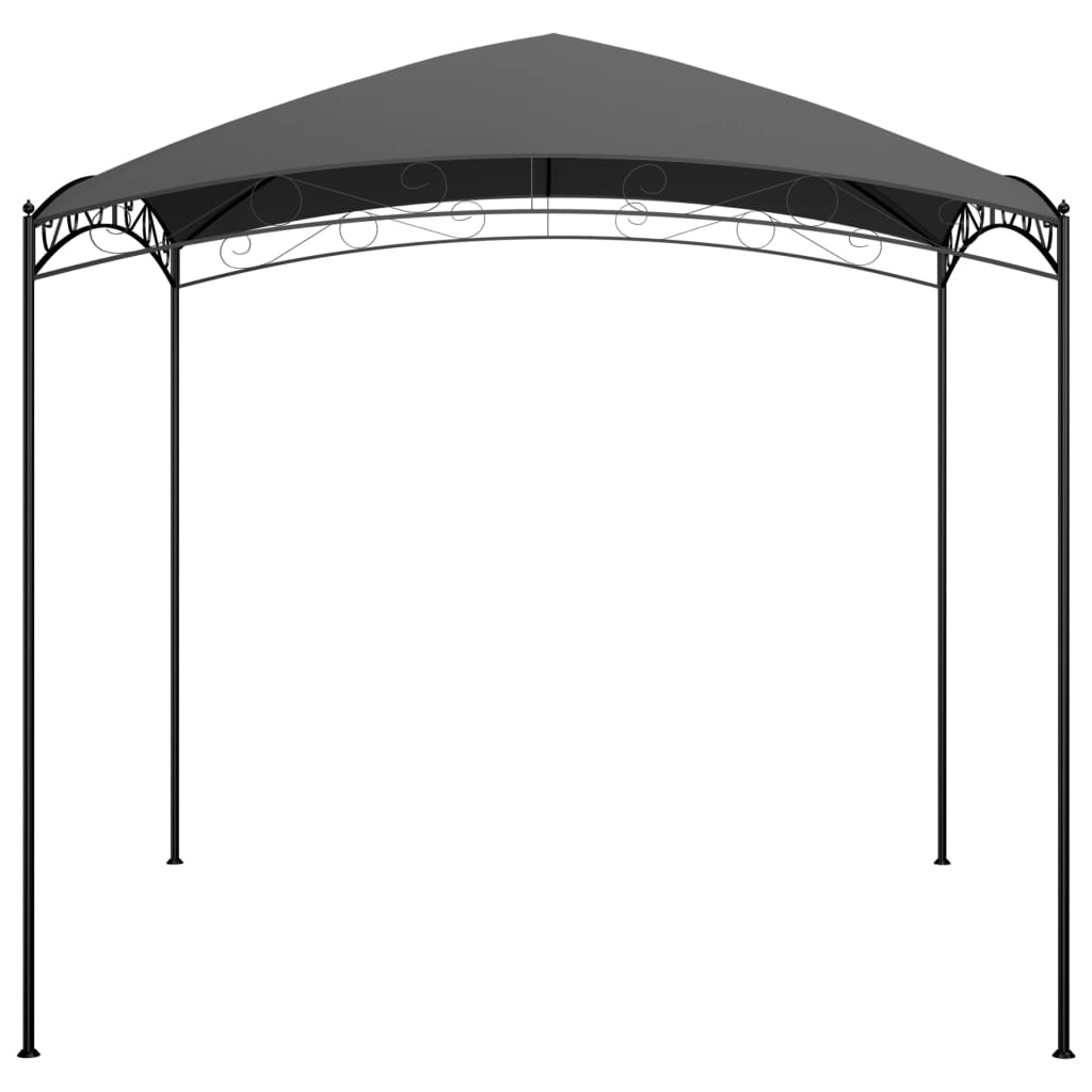 Gazebo 3x3x2,65 m Antracite 180 g/m² 313908