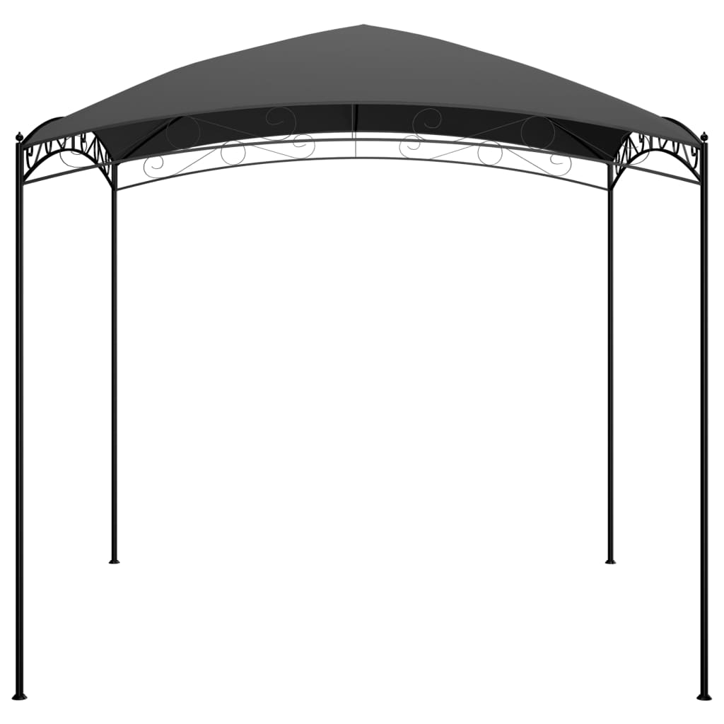 Gazebo 3x3x2,65 m Antracite 180 g/m² 313908