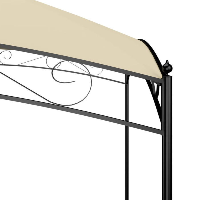 Gazebo 3x4x2,65 m Crema 180 g/mÂ²