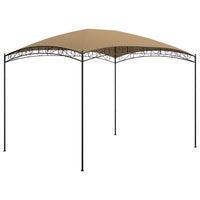 Gazebo 3x4x2,65 m Grigio Talpa 180 g/mÂ²