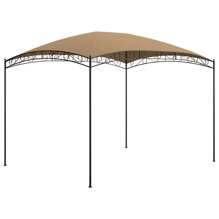 Gazebo 3x4x2,65 m Grigio Talpa 180 g/mÂ²