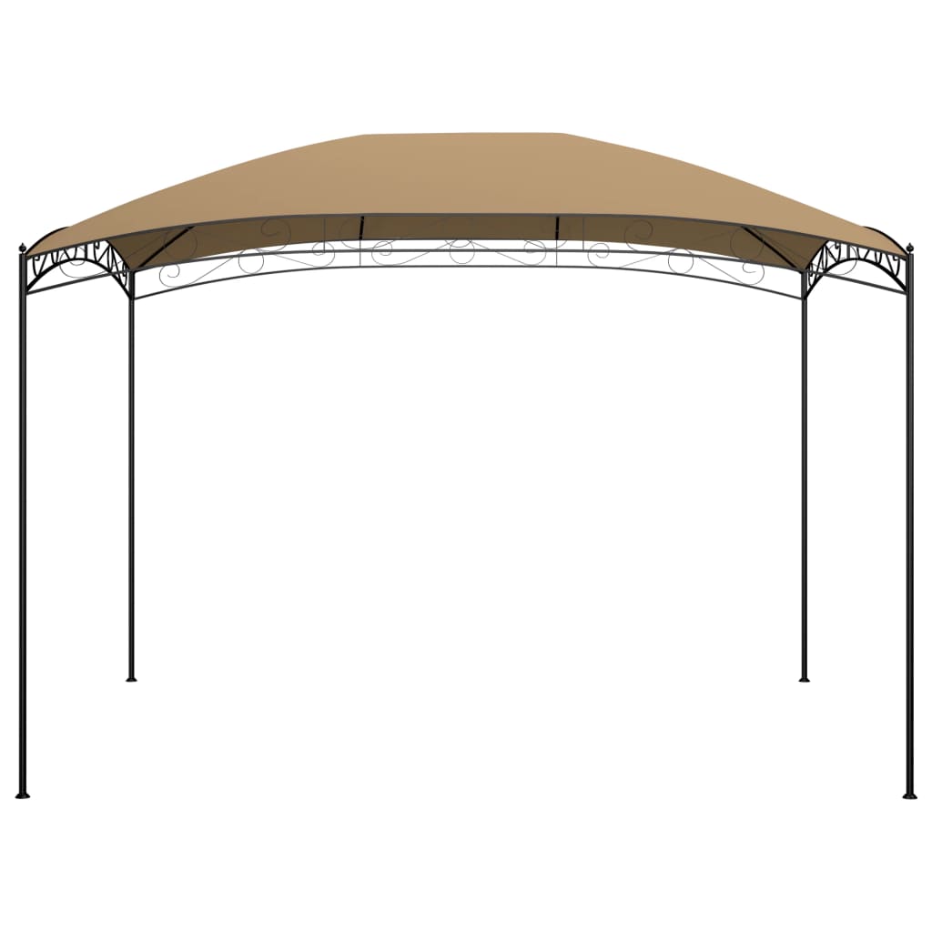 Gazebo 3x4x2,65 m Grigio Talpa 180 g/mÂ²