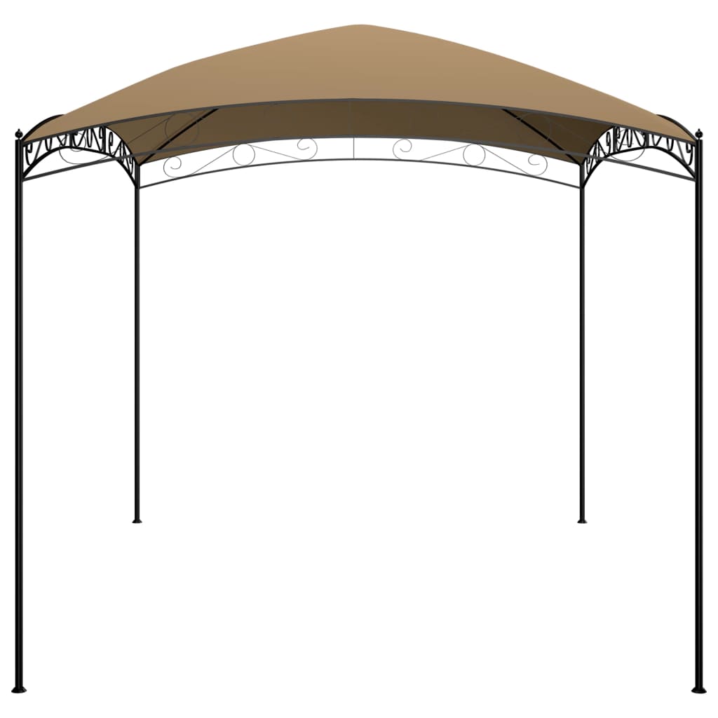Gazebo 3x4x2,65 m Grigio Talpa 180 g/mÂ²