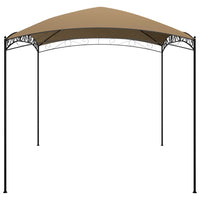 Gazebo 3x4x2,65 m Grigio Talpa 180 g/mÂ²