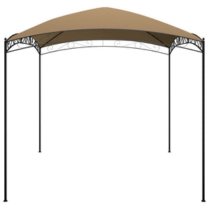 Gazebo 3x4x2,65 m Grigio Talpa 180 g/mÂ²