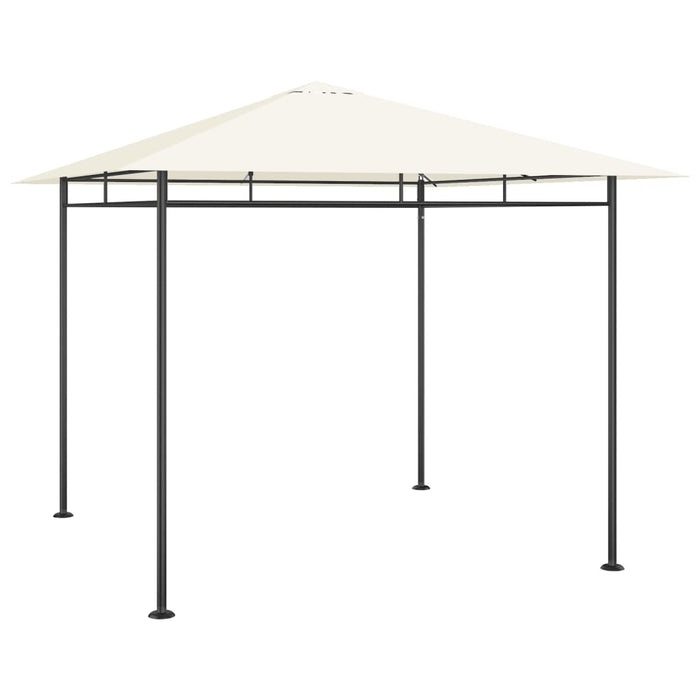 Gazebo 3x3x2,7 m Crema 180 g/mÂ²