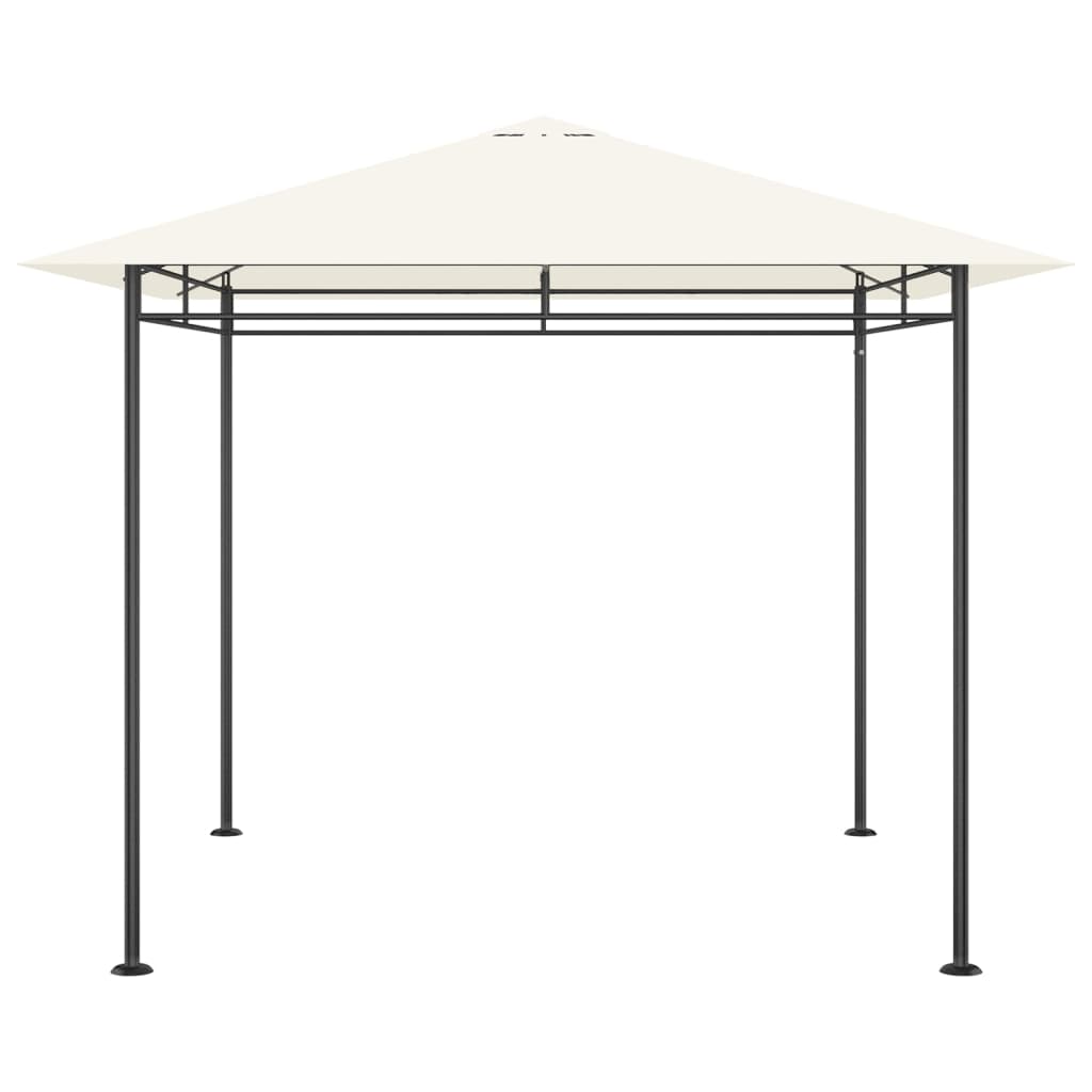 Gazebo 3x3x2,7 m Crema 180 g/mÂ²