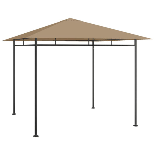 Gazebo 3x3x2,7 m Grigio Talpa 180 g/mÂ²