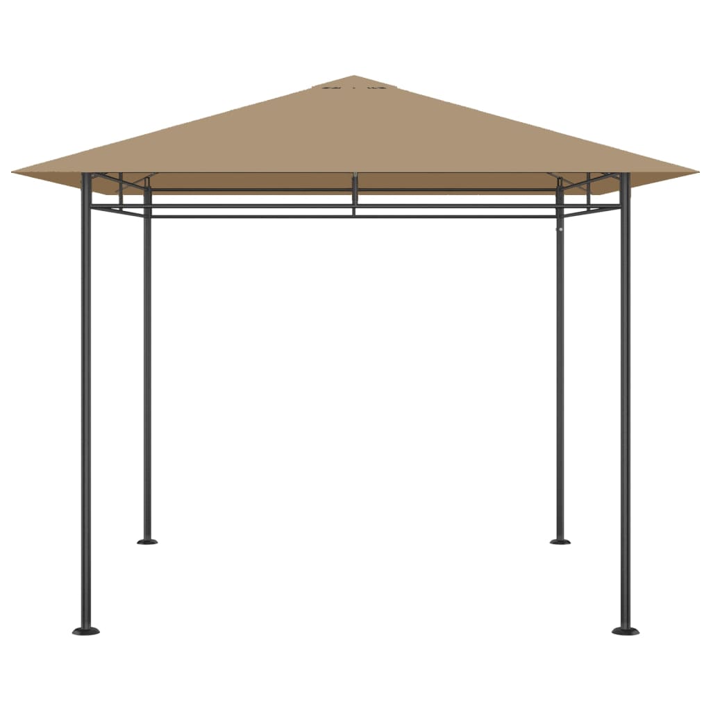 Gazebo 3x3x2,7 m Grigio Talpa 180 g/mÂ²