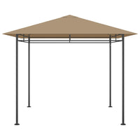Gazebo 3x3x2,7 m Grigio Talpa 180 g/m² 313919