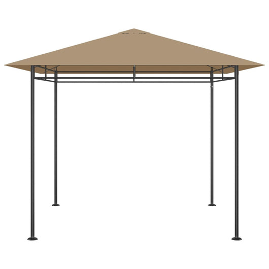 Gazebo 3x3x2,7 m Grigio Talpa 180 g/m² 313919