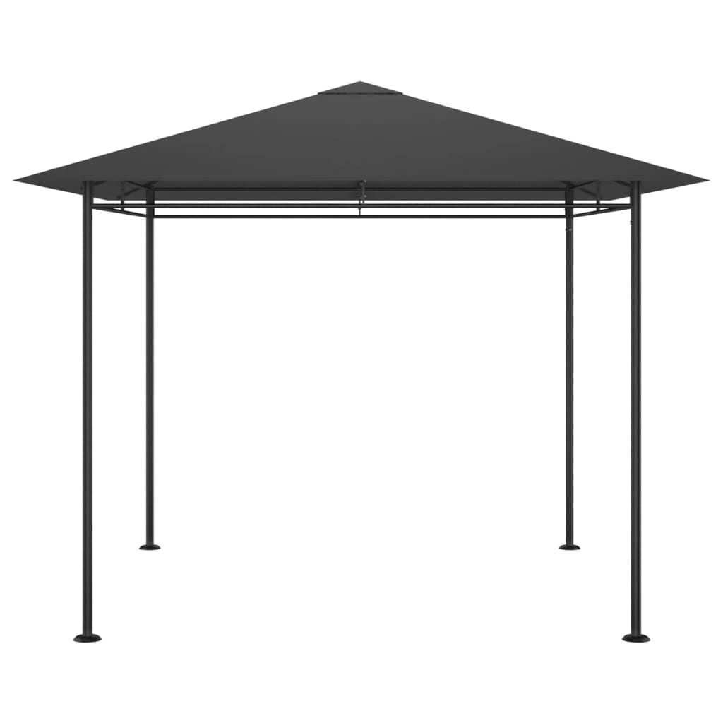 Gazebo 3x3x2,7 m Antracite 180 g/mÂ²