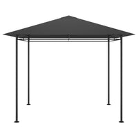 Gazebo 3x3x2,7 m Antracite 180 g/mÂ²