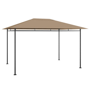 Gazebo 4x3x2,7 m Grigio Talpa 180 g/mÂ² cod mxl 65915