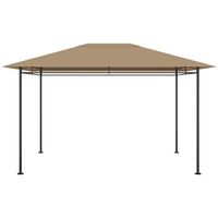 Gazebo 4x3x2,7 m Grigio Talpa 180 g/mÂ² cod mxl 65915