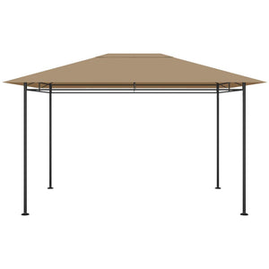 Gazebo 4x3x2,7 m Grigio Talpa 180 g/mÂ² cod mxl 65915