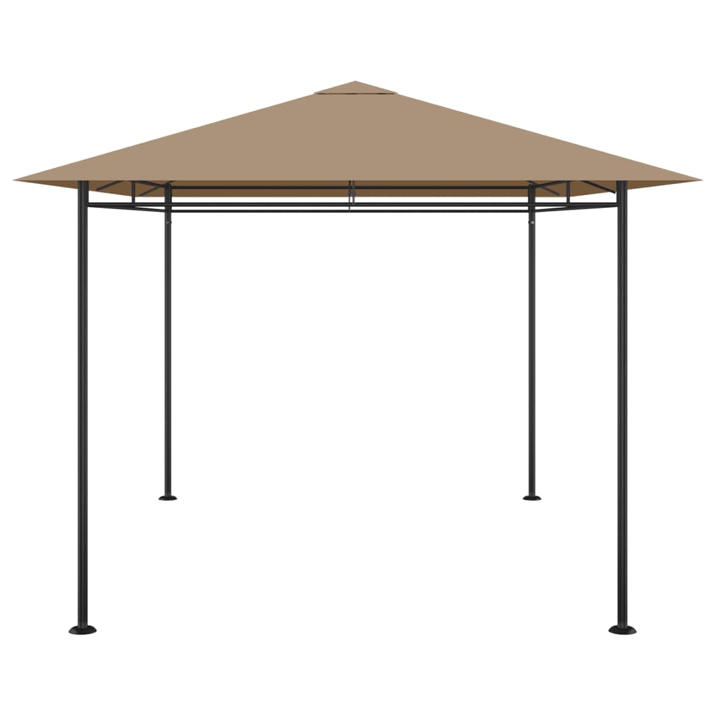 Gazebo 4x3x2,7 m Grigio Talpa 180 g/mÂ² cod mxl 65915