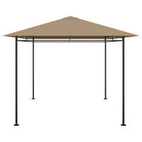 Gazebo 4x3x2,7 m Grigio Talpa 180 g/mÂ² cod mxl 65915