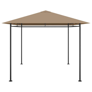 Gazebo 4x3x2,7 m Grigio Talpa 180 g/mÂ² cod mxl 65915