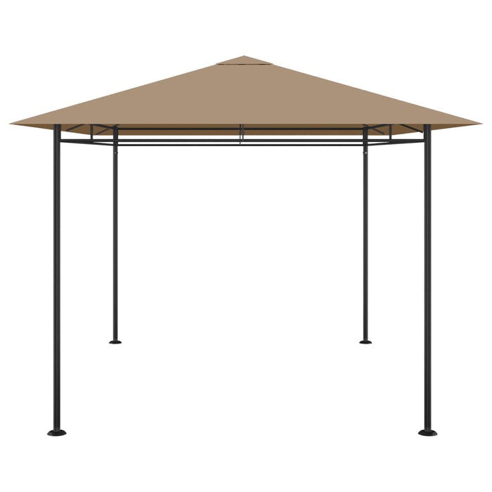 Gazebo 4x3x2,7 m Grigio Talpa 180 g/mÂ² cod mxl 65915
