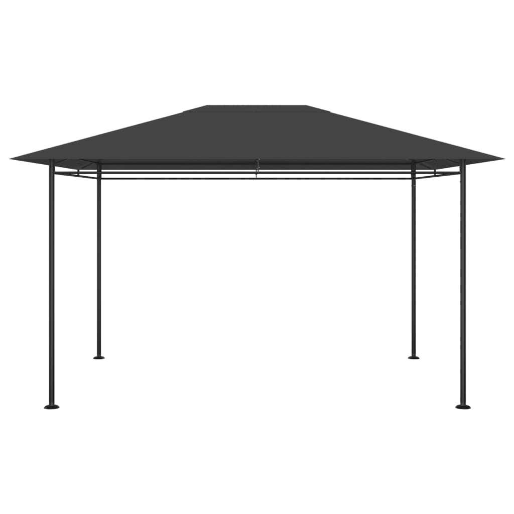Gazebo 384x281x270 cm Antracite 180 g/m² 313923