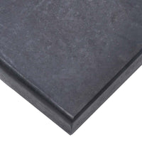 Base per Ombrellone Nera 40x28x4 cm in Granito 313668