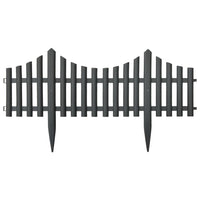 Bordi per Prato 17 pz Antracite 10 m in PP 314682