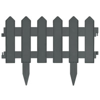 Bordi per Prato 25 pz Antracite 10 m in PP 314683