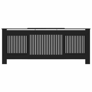 Copertura per Radiatore Nera in MDF 205 cm cod mxl 76392