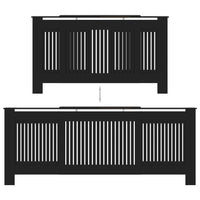 Copertura per Radiatore Nera in MDF 205 cm cod mxl 76392