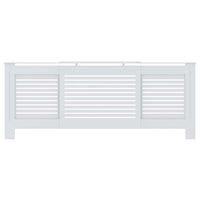 Copertura per Radiatore Bianca in MDF 205 cm 325551