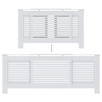 Copertura per Radiatore Bianca in MDF 205 cm 325551