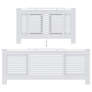 Copertura per Radiatore Bianca in MDF 205 cm 325551