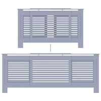 Copertura per Radiatore Grigia in MDF 205 cm cod mxl 77209