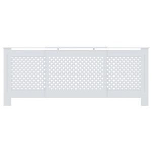 Copertura per Radiatore Bianca in MDF 205 cm