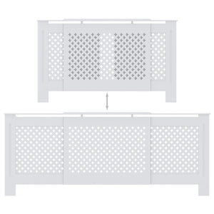 Copertura per Radiatore Bianca in MDF 205 cm