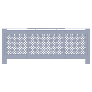 Copertura per Radiatore Grigia in MDF 205 cm