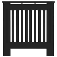 Copertura per Radiatore Nera in MDF 78 cm cod mxl 77256