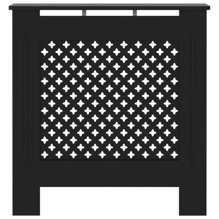 Copertura per Radiatore Nera in MDF 78 cm cod mxl 77302