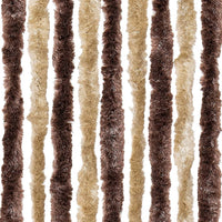 Zanzariera Beige e Marrone Chiaro 56x200cm Ciniglia 315120