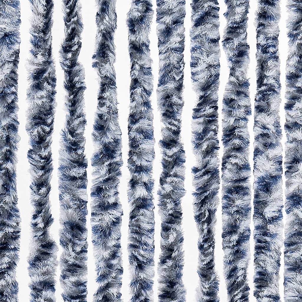 Zanzariera Blu e Bianco 56x200 cm Ciniglia cod mxl 70826