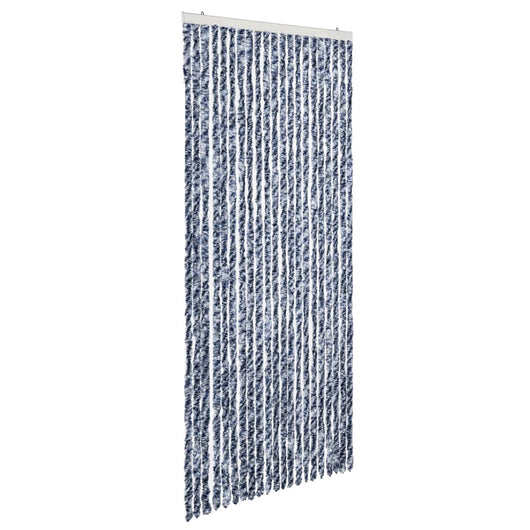 Zanzariera Blu e Bianco 90x200 cm Ciniglia cod mxl 60950
