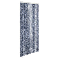 Zanzariera Blu e Bianco 90x200 cm Ciniglia 315127