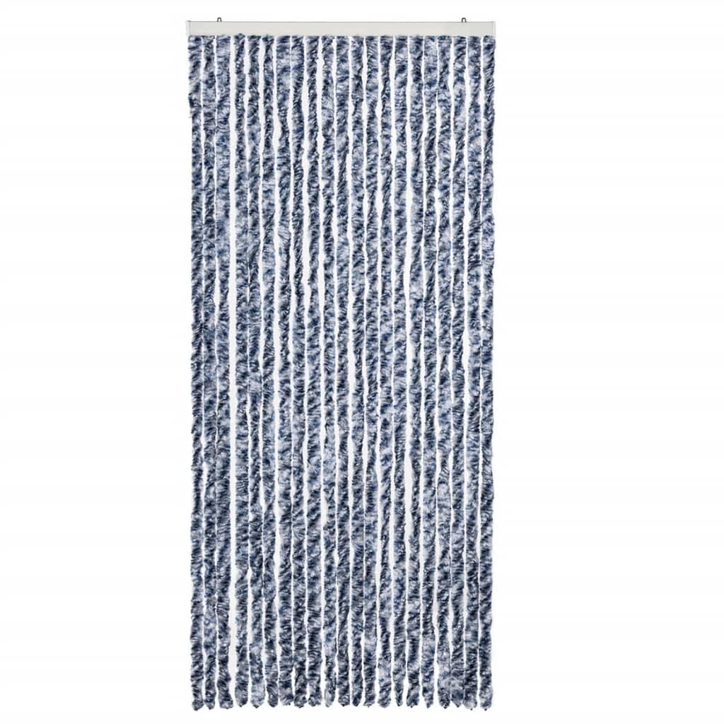 Zanzariera Blu e Bianco 90x200 cm Ciniglia cod mxl 60950