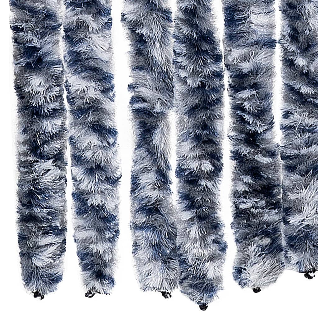 Zanzariera Blu e Bianco 90x200 cm Ciniglia cod mxl 60950