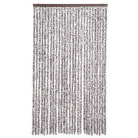Zanzariera Marrone e Beige 118x220 cm Ciniglia 315131