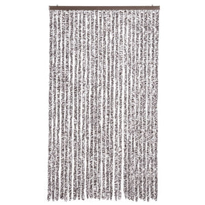 Zanzariera Marrone e Beige 118x220 cm Ciniglia 315131