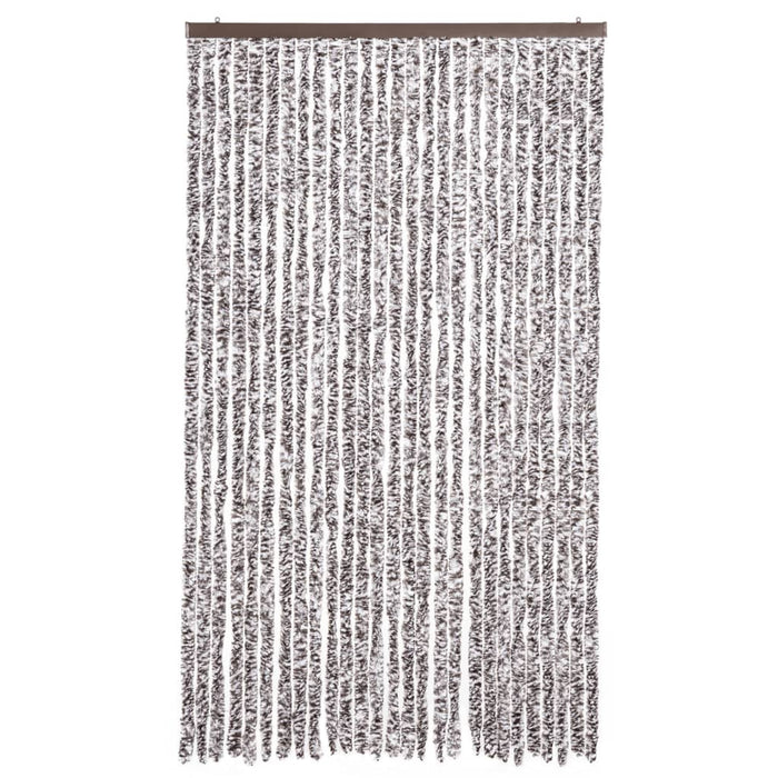 Zanzariera Marrone e Beige 118x220 cm Ciniglia 315131